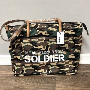 *SALE* NEW Camouflage Canvas Tote Bag